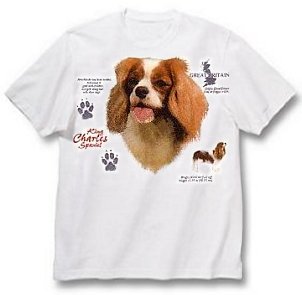 cavalier king charles spaniel t shirts