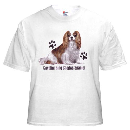 cavalier king charles spaniel t shirts